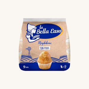 La Bella Easo Magdalenas (cupcakes), 9 units, medium pack 261g